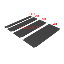 Cabinet Blind Board Black White 1U Back Board Network Server Totem 19 Inch Bezel 2U3U4U6U Cover Plate Thickening