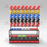 Система хранения для спортзала, боксерские перчатки, стенд