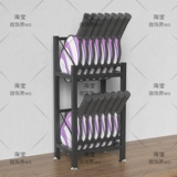 Настольная стойка для хранения ракеток для пиклбола для домашнего использования в магазине спортивных товаров