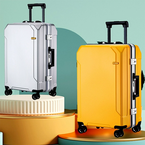 Вместительный и большой универсальный чемодан подходит для мужчин и женщин для путешествий, увеличенная толщина, 20 дюймов