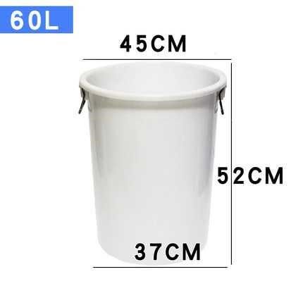 Bucket trash can plastic capacity extra large plastic industry 160 liters car wash deepening water tank bucket round storage