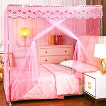 Mosquito net dormitory single 15m bed old-fashioned square roof rural bedroom rent 12m 0 9m child and mother bed bunk