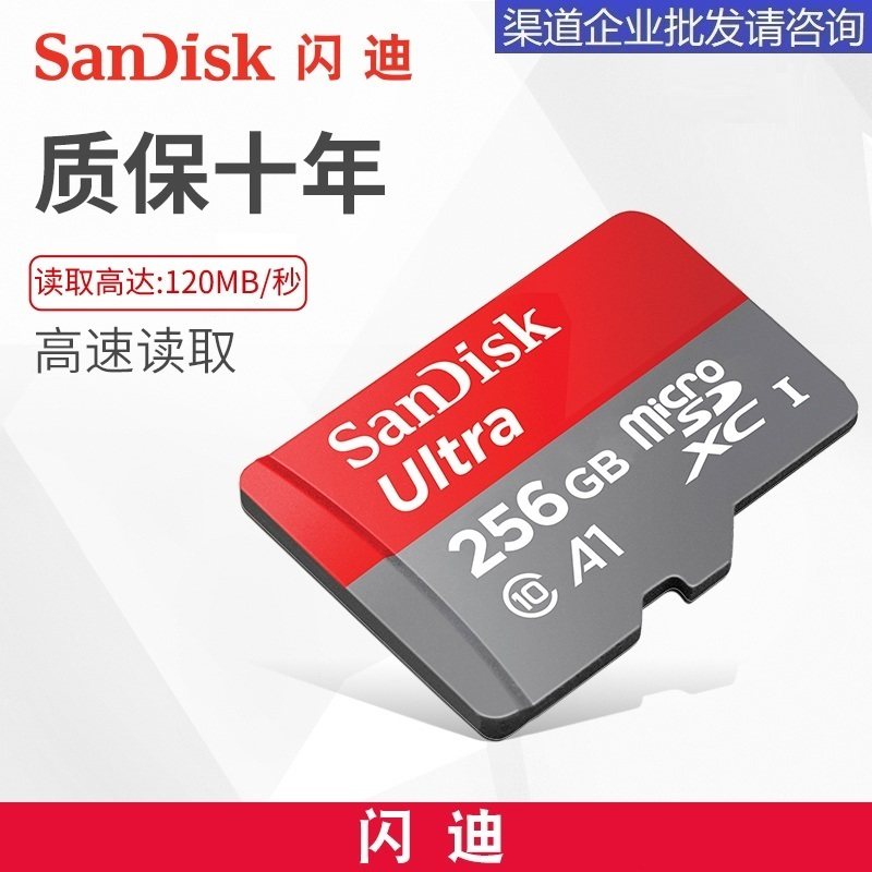 SanDiskSanDiskTF256G handheld switch gaming memory card ns camera PLAY dedicated flash memory card