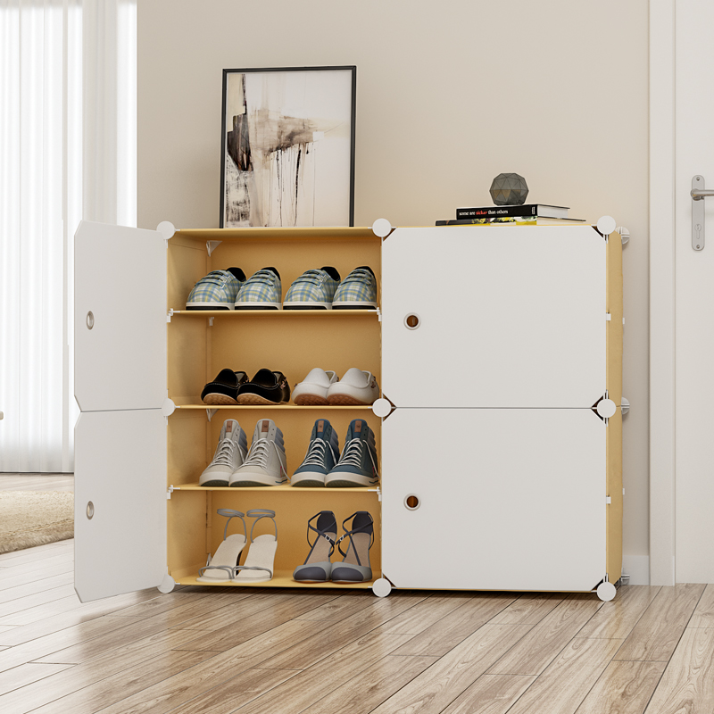 Nordic style Small shoe rack Easy rental homeware Home Furniture Home European Style Doorway Shoes Cabinet Economy Type