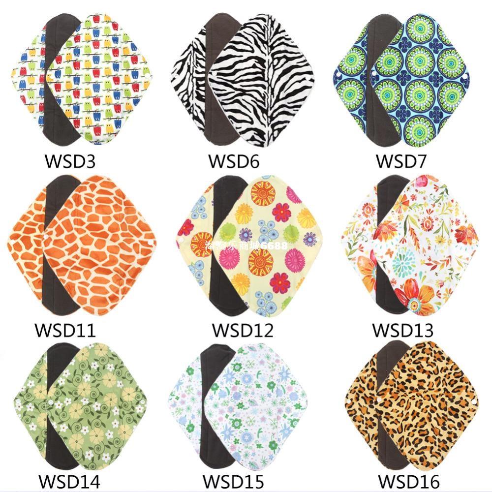 Women 30 * 23cm Reusable Sanitary Pad Washable Panty Liner Pad