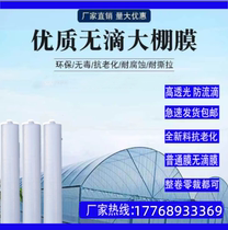 Greenhouse film agricultural plastic film whole roll white plastic cloth rainproof cloth packaging film plastic film engineering film new material