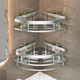 Bathroom bathroom triangle storage rack