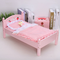 Childrens house girl princess doll bed boudoir treasure bed kindergarten corner area 1-2-3-4-5 year old gift