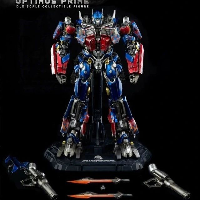 In Stock 3A Threezero Dlx Transformable 2-in-1 Skyfire Optimus Prime Combined Alloy Movable Model Skyfire Optimus Prime