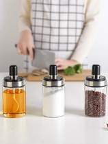supplies with spoon seasoning can transparent glass