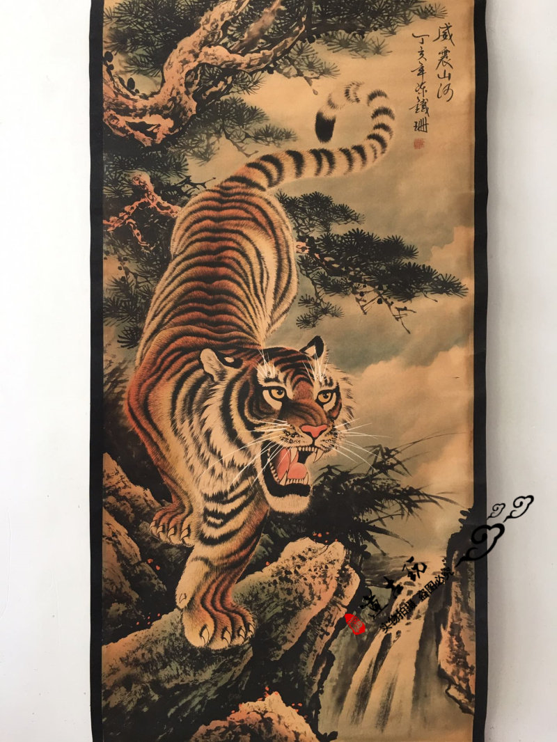 Special price calligraphy painting landscape painting Chinese painting middle hall home living room decoration painting sale tail goods recommended by the treasurer recommended