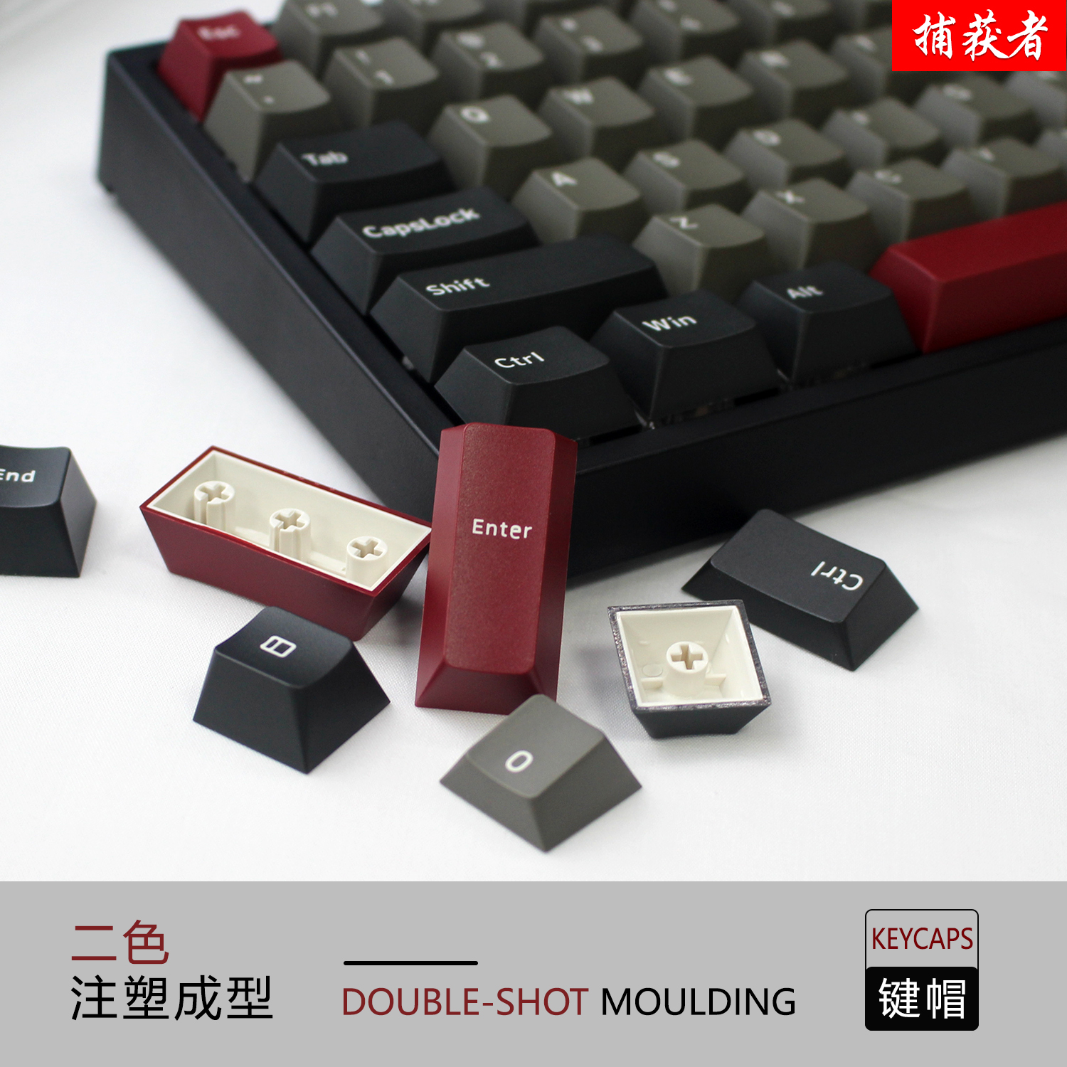 Catch-maker original factory Ercolor forming olivia night run night cherry groin Fl980 purple rhyme PBT GMK mechanical keycap