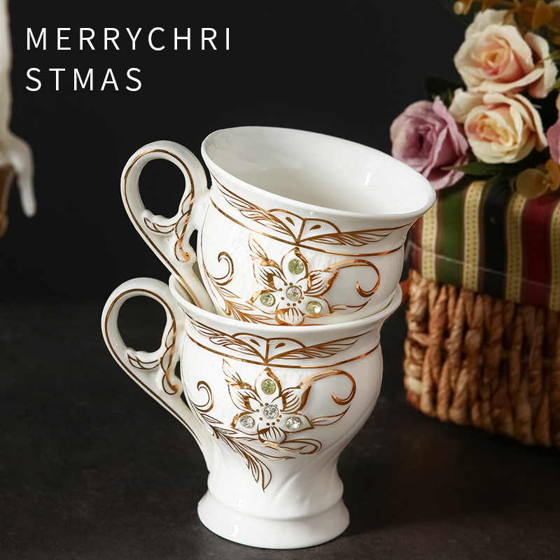 Water with a suit ceramic cup tea tea set suit home European sitting room glass teapot cups coffee cup