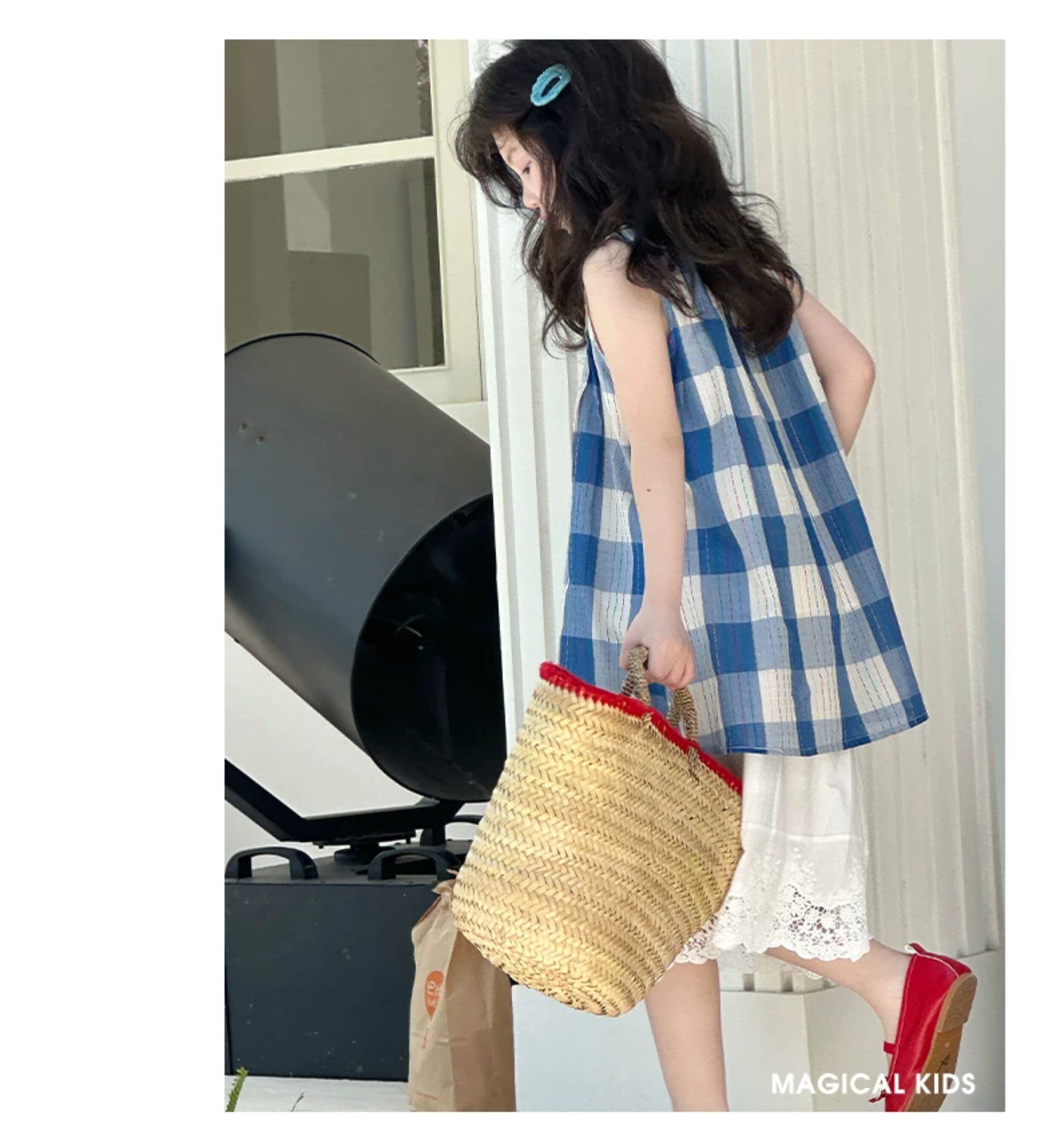 女童套装夏款2026新款洋气童装小女孩夏季背心半身裙儿童两件套薄 — 13