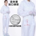 Quần áo liền mảnh chống tĩnh điện chống bụi có túi quần áo bảo hộ sạch sẽ toàn thân cho nữ 