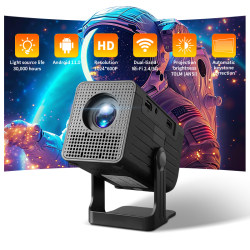 Co-Shadow Small Projector Large Screen For Home Ultra HD Wall Projector Smart Home Theater HD Dormitory Projector