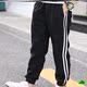 Quần thể thao nam mùa hè mỏng sweatpants loose-fitting mới trẻ em mùa hè váy mens phiên bản Hàn Quốc quần chân nhỏ màu đen quần duy nhất.