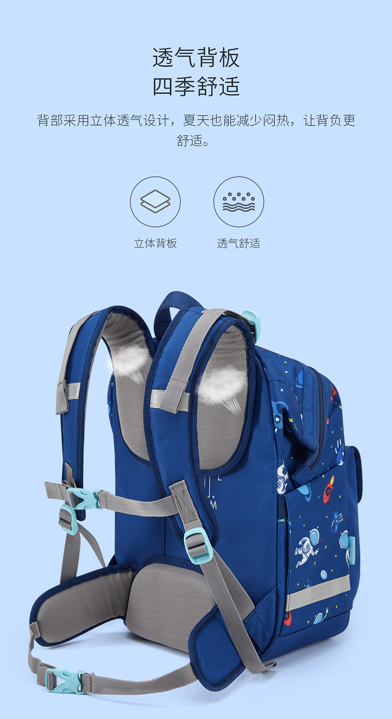 小米生态链 稚行 儿童护脊双肩书包 图4