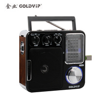 Import Japan Germany retro nostalgia radio full band old-fashioned card player portable desktop semiconductor