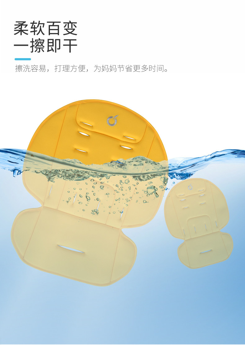 婴儿推车通用双面坐垫夏季冬季秋季透气保暖保温3D立体详情8