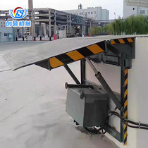 3 tons 5 tons wall-mounted boarding bridge bottomless pit loading and unloading cargo lifting platform container ground cattle forklift loading cabinet slope