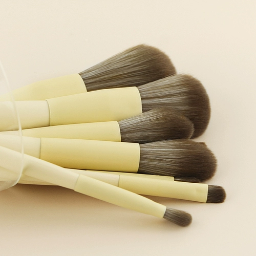 Японская кисть, румяна, рассыпчатая пудра, щетка, 11 шт, подходит для начинающих