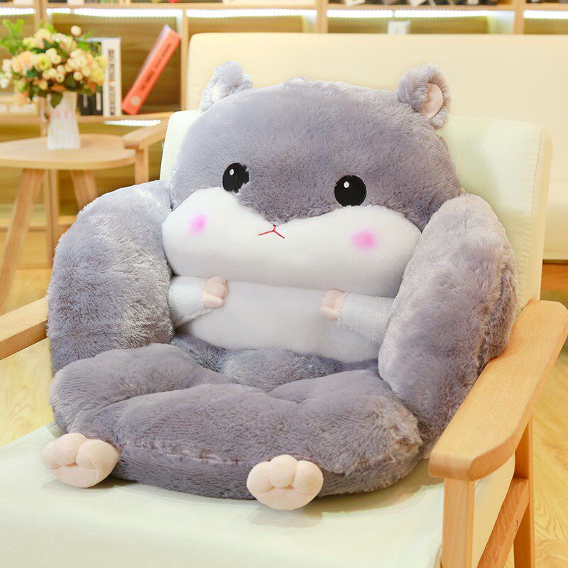 Chair cushion cushion bedroom thick high back seat one by one student dormitory winter rattan chair winter hanging chair one