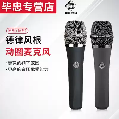 telefunken telefunken M80 M81 dynamic microphones