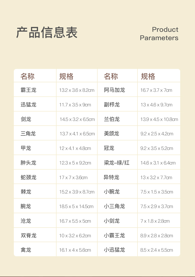 《国家地理》正版授权 无味仿真恐龙模型 德国进口PVC材质 24款可选 图10