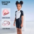 Đồ bơi trẻ em WaterTime áo tắm dài tay một mảnh chống nắng cho bé trai đào tạo chuyên nghiệp đồ bơi trẻ em vừa và lớn mới quần bơi cho trẻ em bé trai mặc đồ bơi 