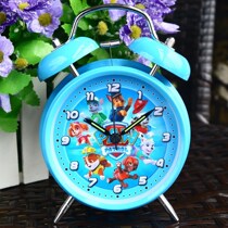 Alarm clock Barking team cartoon Childrens special boy Lazy girl Bedside multifunctional wake-up mute mini simple