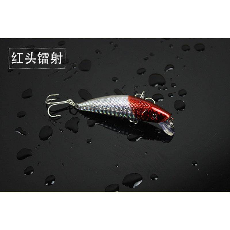 Mino luminous sea fishing fake bait Luya bait outdoor sea bass sea bass mandarin fish 7 grams 8 cm slow sinking