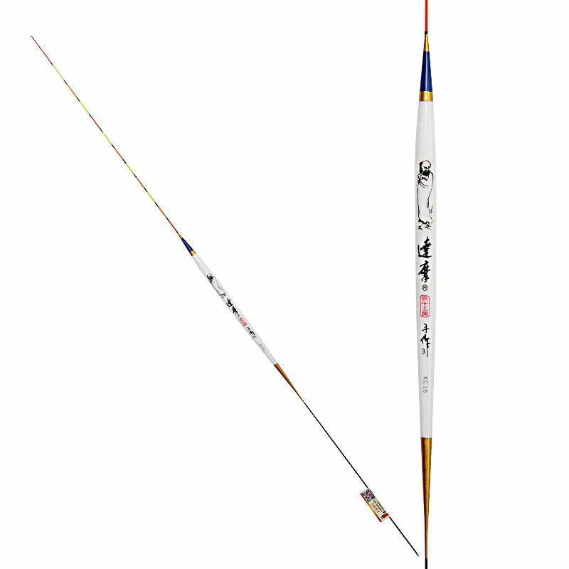 Damo Float KC15 Two pieces to shell peacock plume fish drifting streamline wild fishing crucian fish ronot light mouth 12 mesh