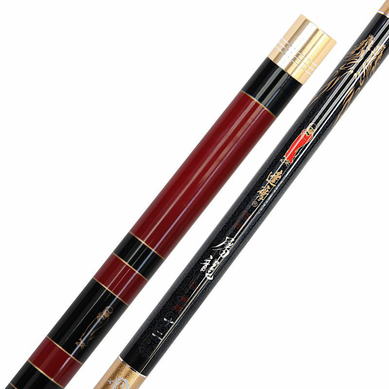 Damo Fishing Rod New Fishing Rod Butcher Dragon 6H Competitive Superhard 19 Tune Black Pit Robo Ronon Combat Pole Fishing Rod