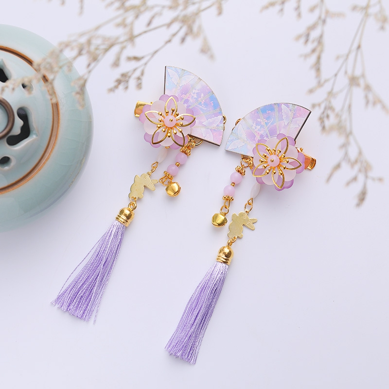 images 28:Chinese costume costume costume folder child with a gusty decorative ancient wind head decorated super fairy hair clip to the ancient side hairpin