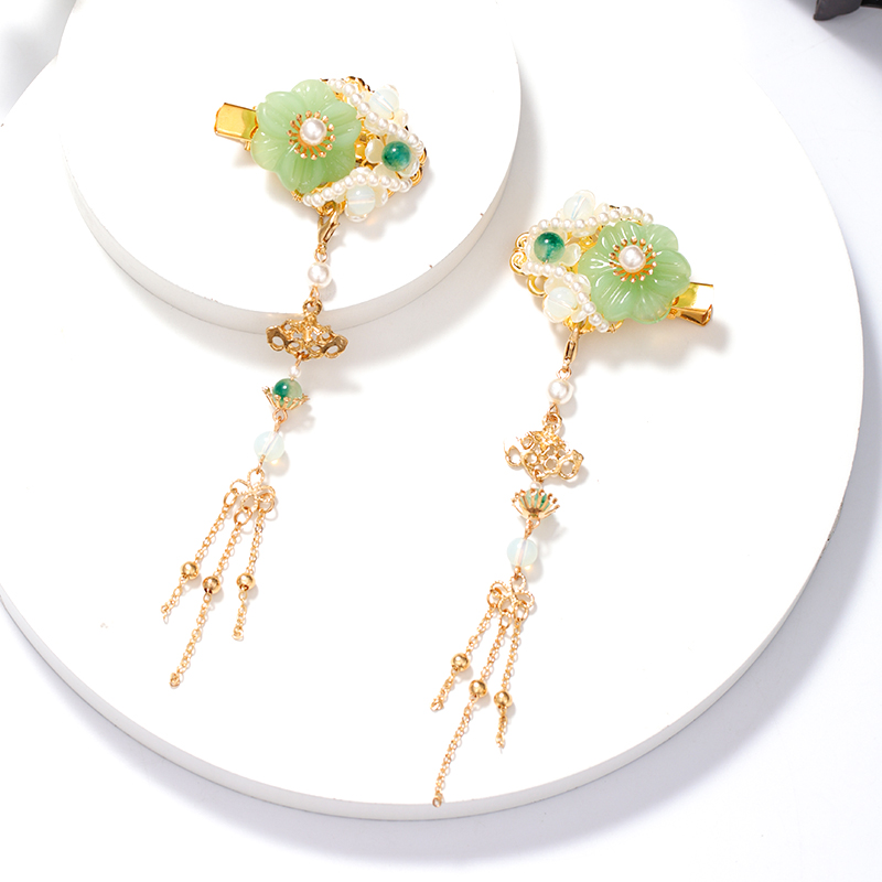 images 36:Chinese costume costume costume folder child with a gusty decorative ancient wind head decorated super fairy hair clip to the ancient side hairpin