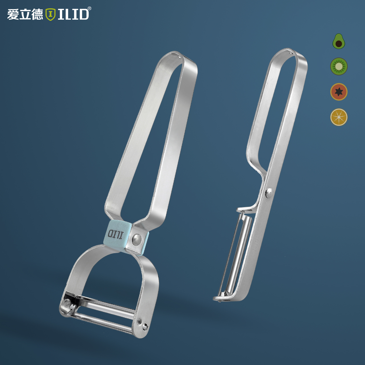 Allide melon planing kitchen with paring knife Stainless Steel Scrapper potato planter Home Fruit gouging Pediaters-Taobao