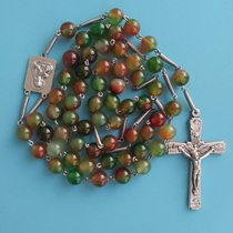 Read Pearl Prayer Supplies Peacock Agnau 8mm Pure Handmade Rose By Candida Catholic Holy