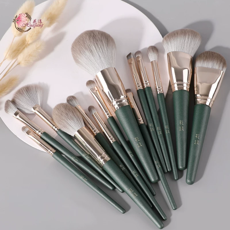 Набор кистей Brush, основы, сумка-органайзер для рук, 14 шт, полный комплект