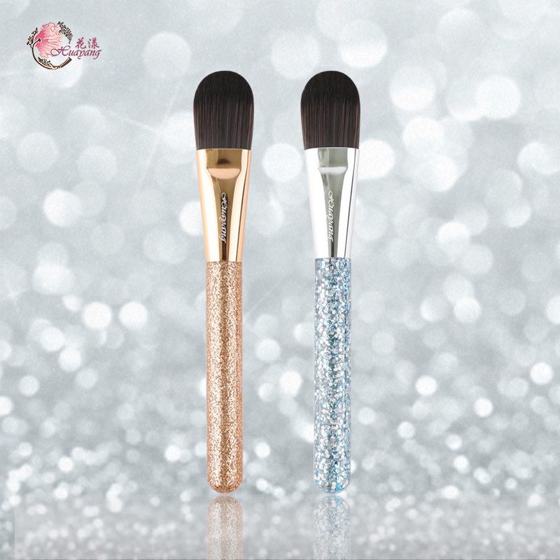 Flower tongue type powder bottom brushed powder bottom liquid BB cream brush not to eat powder single branch one loaded makeup brush canton