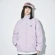 Сиреневый пуховик, с печатью вашего логотипа