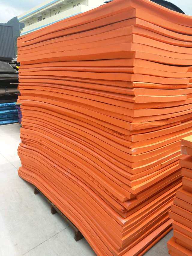 Spot 55 degree EVA high elastic cushion knife foam KN95 mask machine knife version elastic cushion die-cutting machine sponge back glue