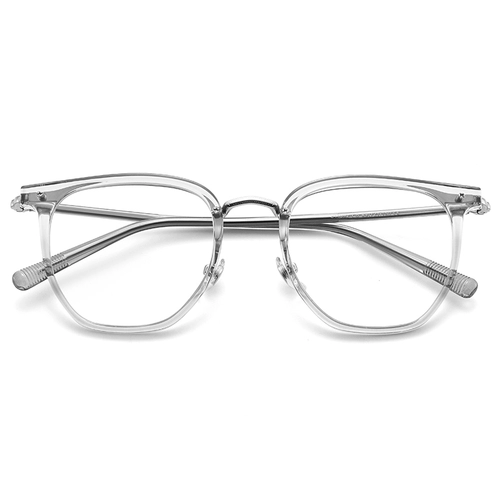 Градиент синий порошок прозрачная цветовая рама цветовой рамки -разменчивающиеся очки миопий