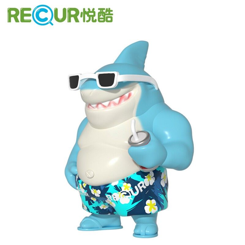 recur please cool beach party tidal play with hand run animal model movable toy static swing piece New Year gift-Taobao
