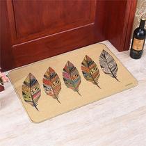 Anti-skid multi-work cushion placed on the ground door dirty kitchen carpet coffee table imitation hemp coffee table imitation hemp coffee table kitchen