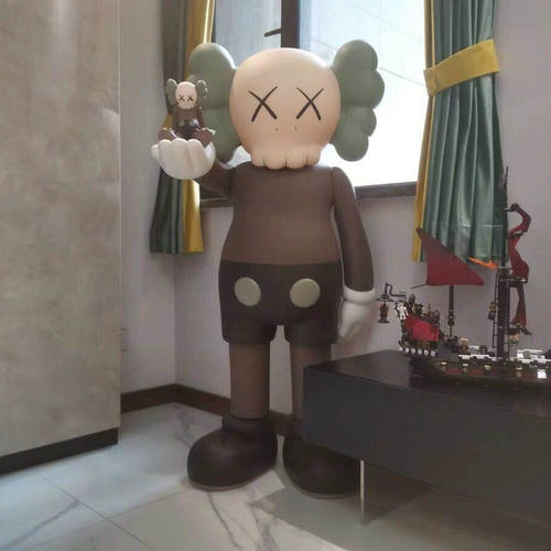 Большие декоративные строительные блоки медведь насильственное медведь супер большие украшения скульптура Дверь Шенли