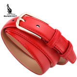 BANDICOOT Кенгуру, ремень, универсальные штаны для школьников, простой и элегантный дизайн, из натуральной кожи, в корейском стиле