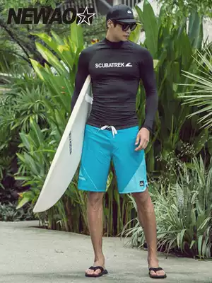 newao diving suit swimsuit men surf diving suit female long sleeve sunscreen jellyfish coat floating clothes drifting clothes