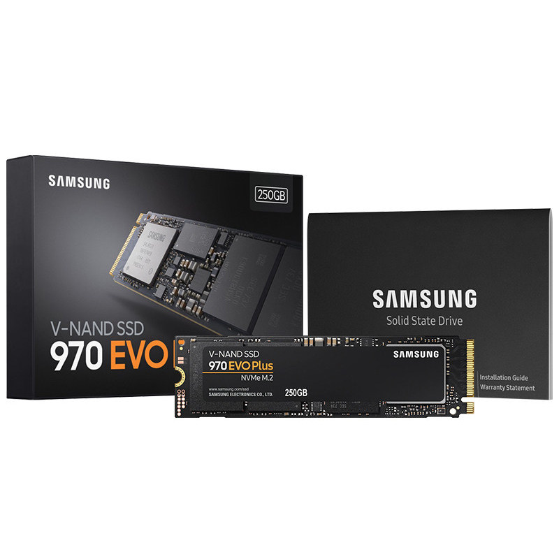 Samsung SSD Solid State Hard disc 970EVO 250G 500G 1T PLUS M 2 NVME Protocol Computer Storage