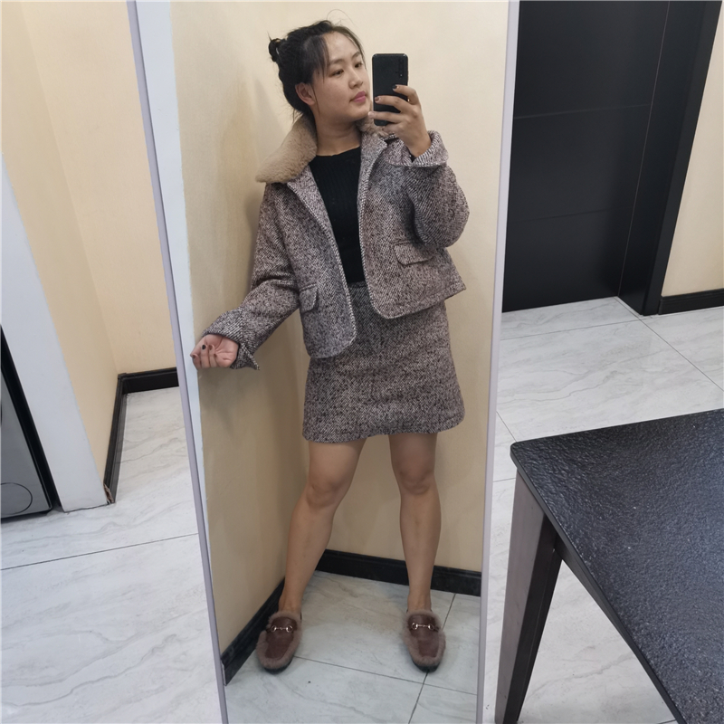 简单又精致的毛呢外套,显瘦显高显气质~